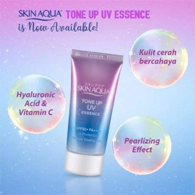 SKIN AQUA Tone Up UV Essence SPF50+ PA++++ 40GR UV PROTECTION &amp; COLOR CONTROL