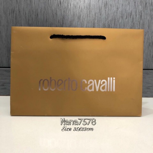 

Roberto cavalli paperbag M