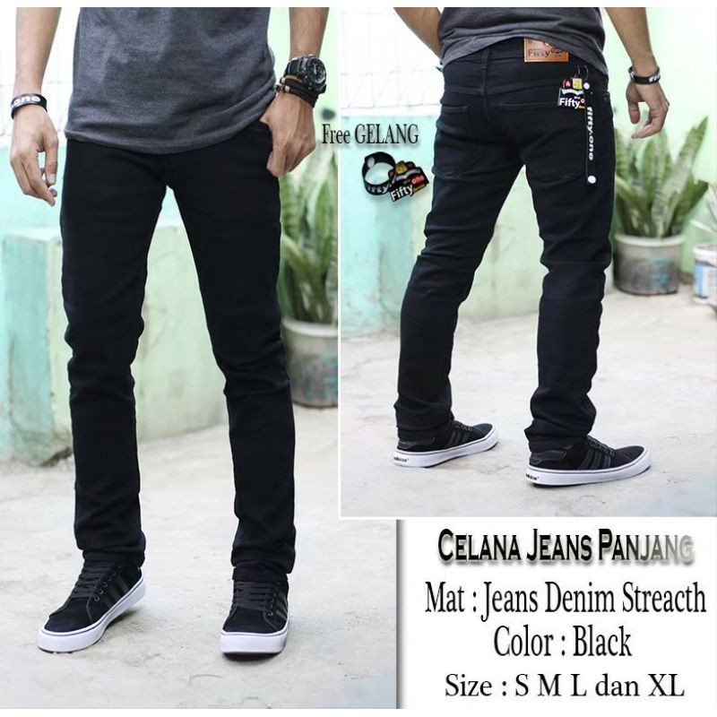 CELANA JEANS SKINY PRIA STREET/CELANA JEANS PANJANG PRIA MELAR/CELANA PANJANG PRIA SKINY