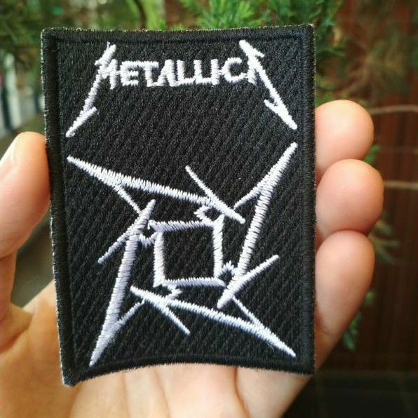 patch bordir Metallica