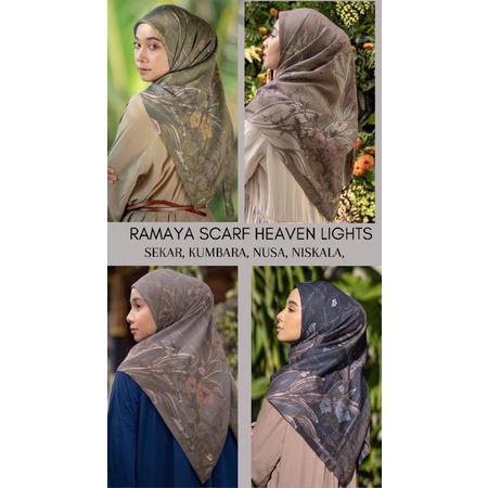 RAMAYA SCARF SANDHYA SCARF HEAVEN LIGHTS