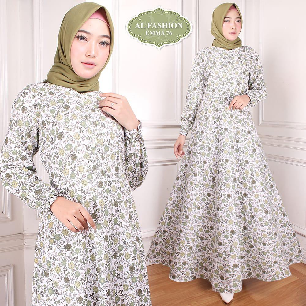 [BY_FASHION] AB Agen Baju Official Shop - maxi EMMA gamis busana jumbo muslim dan HIJAB party dress