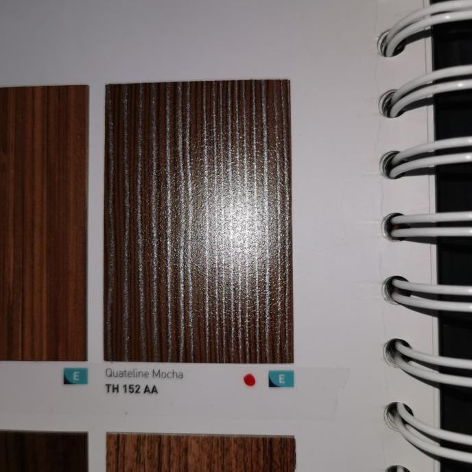 Terlaris TACO HPL TH-152 AA Quateline Mocha TACO HPL WOODGRAIN/URAT KAYU Baru