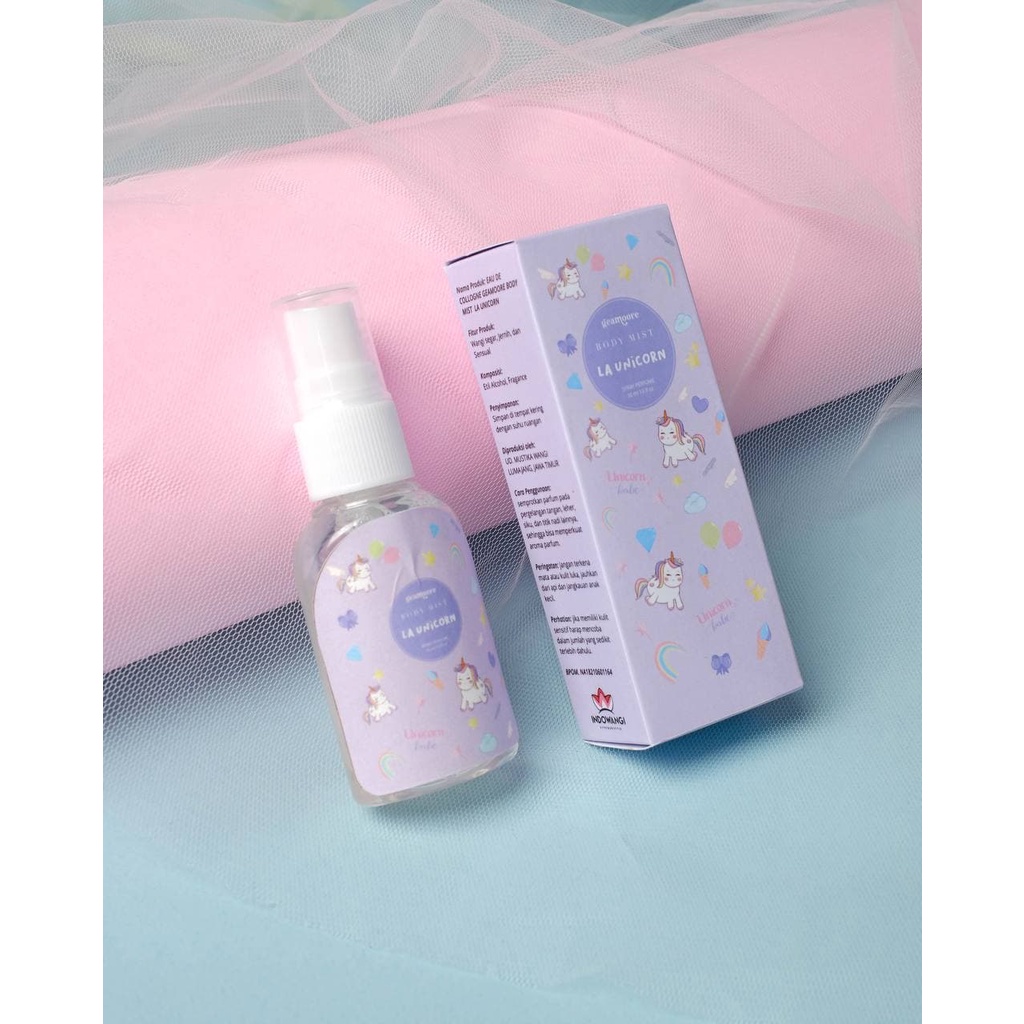 Bodymist Geamoore BPOM Parfum Geamoore Spray Parfume Unicorn-la unicorn