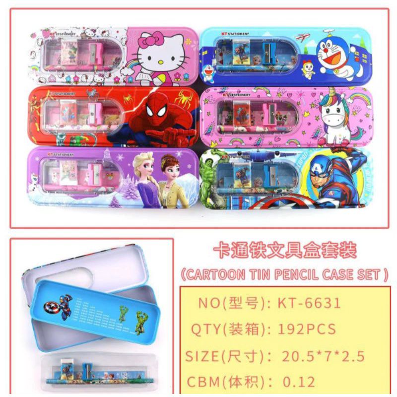 

tempat pensil, tepak set ada perkaliannya KT 6631