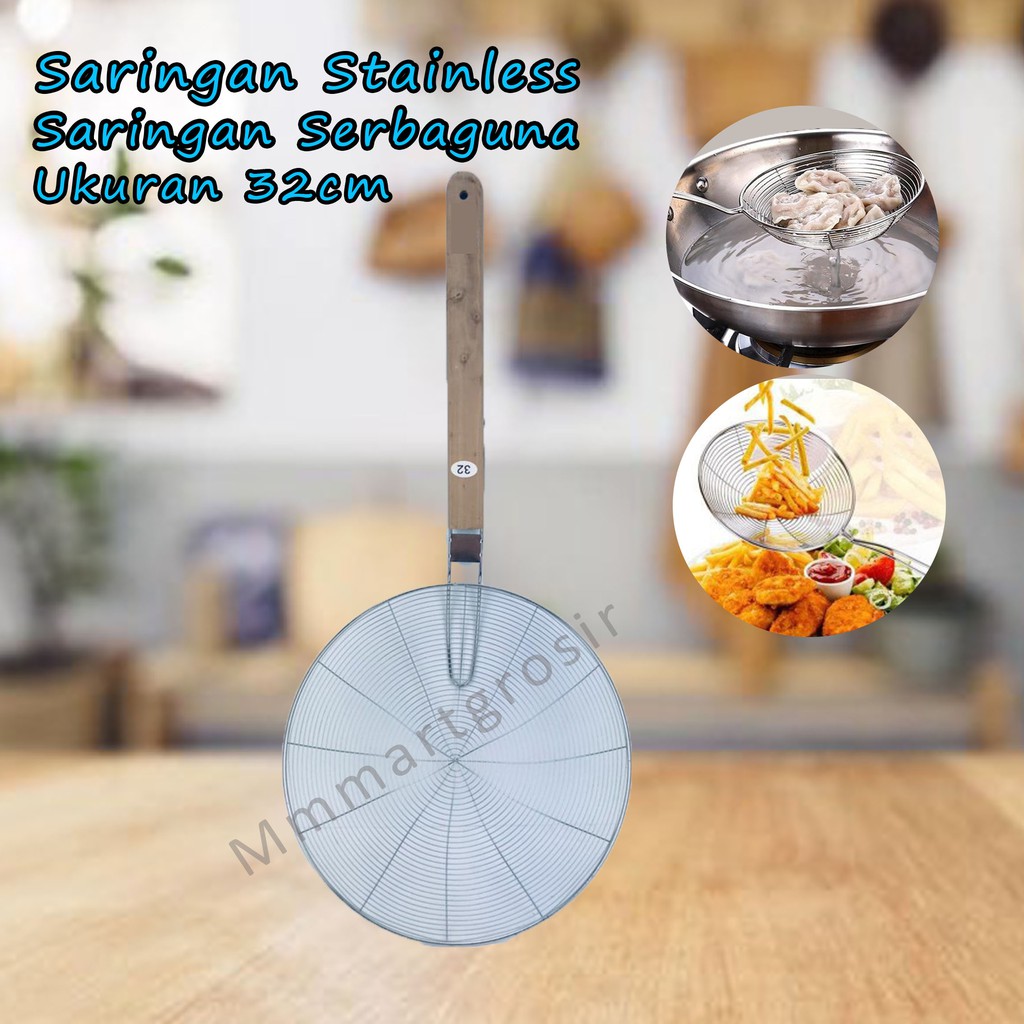 Saringan / Saringan Stainless / Saringan Serbaguna / 32cm