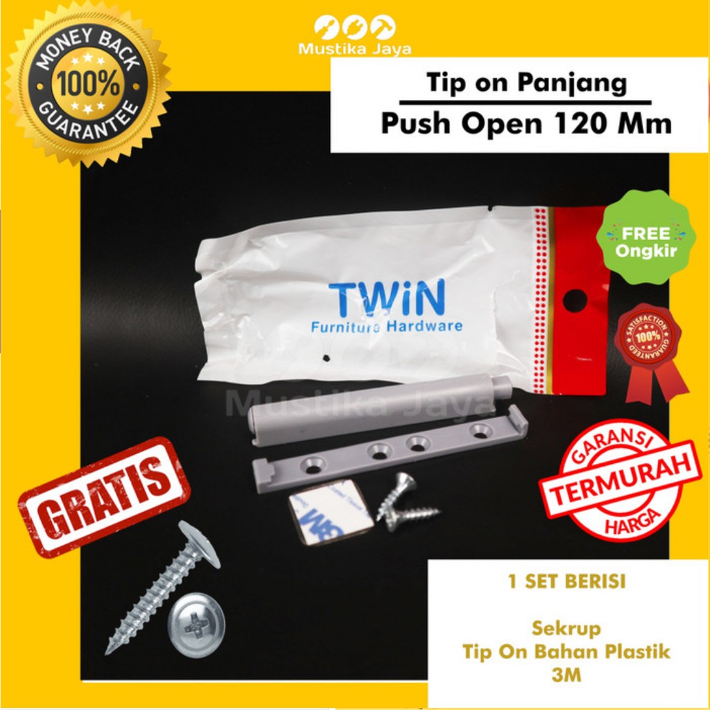 Tip On Panjang Twin Abu - 120 Mm