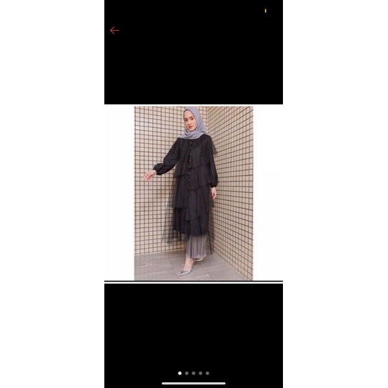 Hawa Tunik Black by Hijabchic