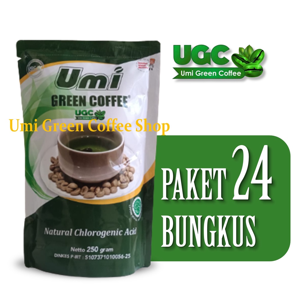 Umi Green Coffee Original Paket 24 Bungkus