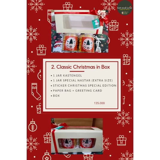 

Christmas Hampers Cookies Natal - Classic Christmas in Boc