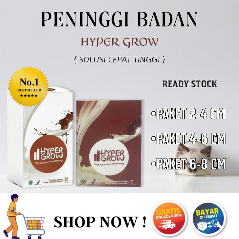 

[TERLARIS] HYPERGROW PENINGGI BADAN ORIGINAL BPOM | HYPER GROW HIGH CALSIUM | HYPER GROW ASLI SOLUSI TINGGI AMAN DAN CEPAT | KALSIUM DAN ZINC PENINGGI AMPUH | PENAMBAH TINGGI BADAN DEWASA DAN ANAK ANAK