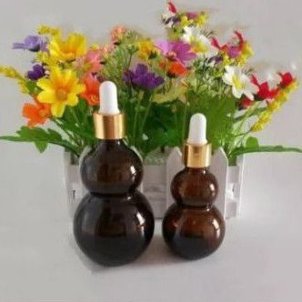 Botol Serum / Botol Dropper / Botol Pipet Kaca Holo / Kaca Labu pipet 30ml, 50ml, 100ml