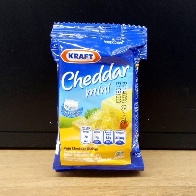 

KRAFT CHEDDAR CHEESE MINI ISI 2 KRAFT KEJU CHEDDAR MINI