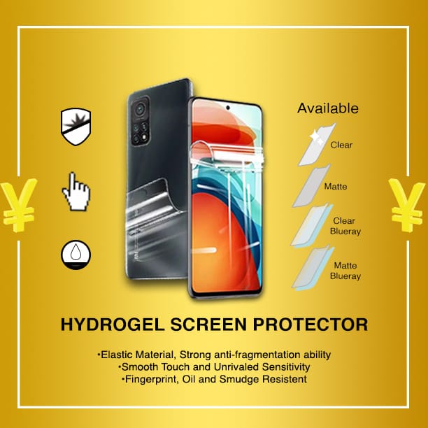 Hydrogel Depan &amp; Belakang Screen/Backscreen Redmi 9A / Redmi 9 / Redmi 9C / Redmi 8A / Redmi 8