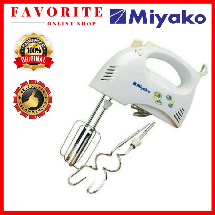 MIXER MIYAKO HM 620 ORIGINAL HAND MIXER MIYAKO HM620 HM-620