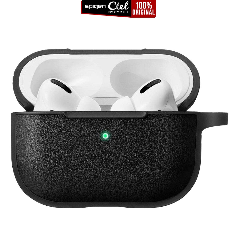

Case Apple Airpods Pro Spigen Ciel Leather Brick TPU Bumper Premium Leather Casing