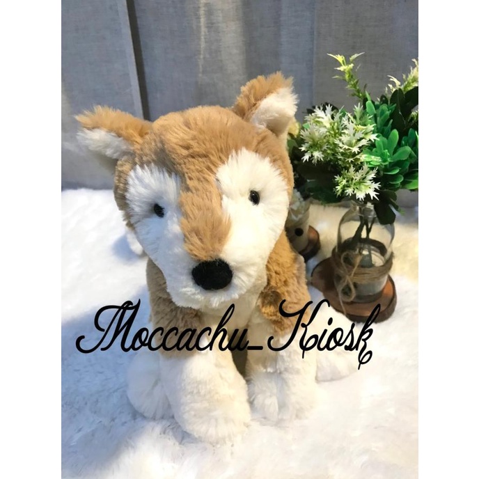 Jellycat Milo Shiba Inu / boneka anjing shiba inu *****Terbaru******