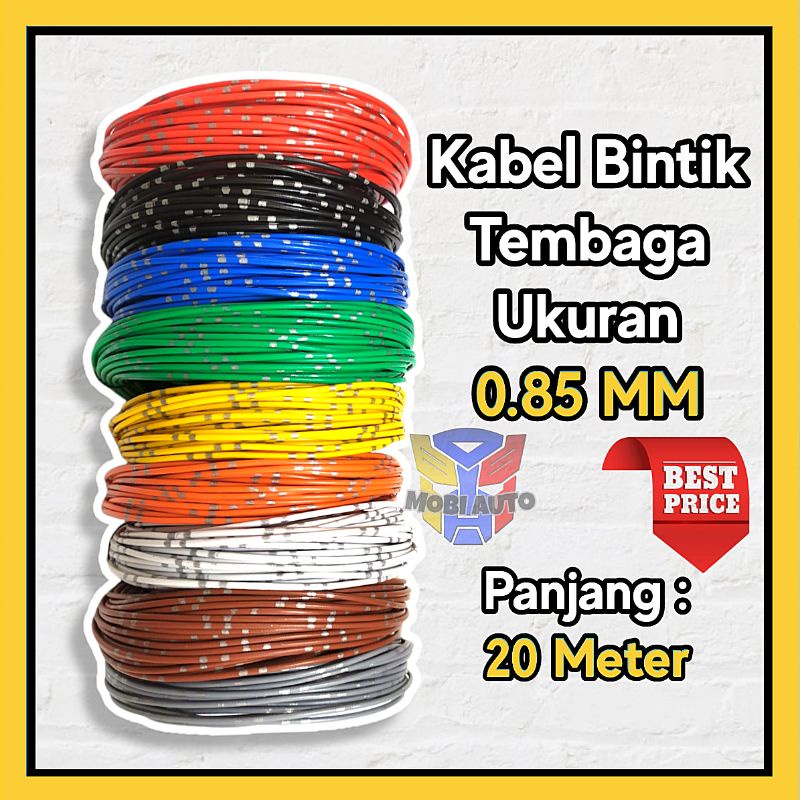 Jual Kabel Bintik Tembaga Mm Mobil Motor Made In Japan Shopee Indonesia