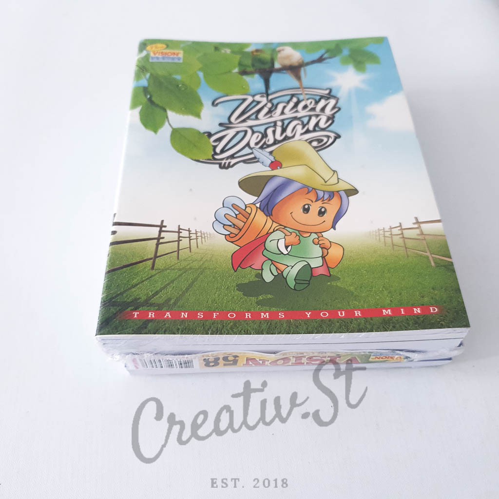 

VISION Buku Tulis 58 Lembar (10 Pcs)