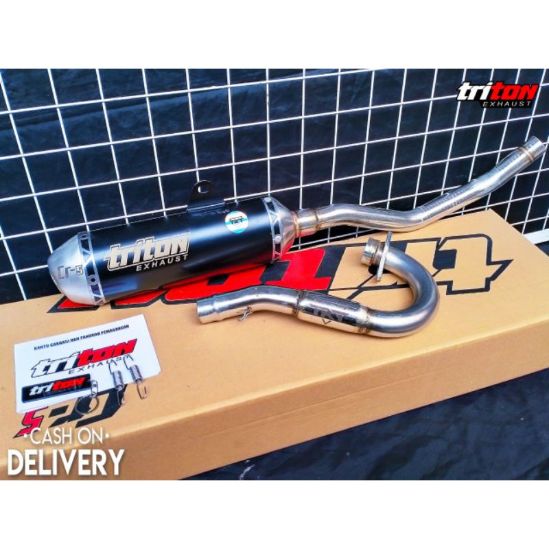 KNALPOT CRF 150L KLX 150 WR155 DTRACKER Original Triton Exhaust