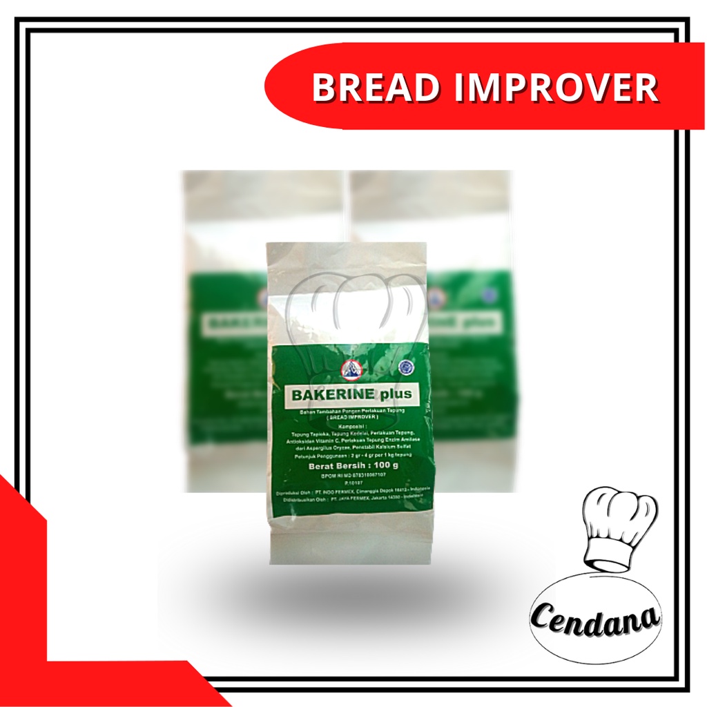 Jual BAKERINE PLUS BREAD IMPROVER SOFTENER 100GR Indonesia Shopee Indonesia