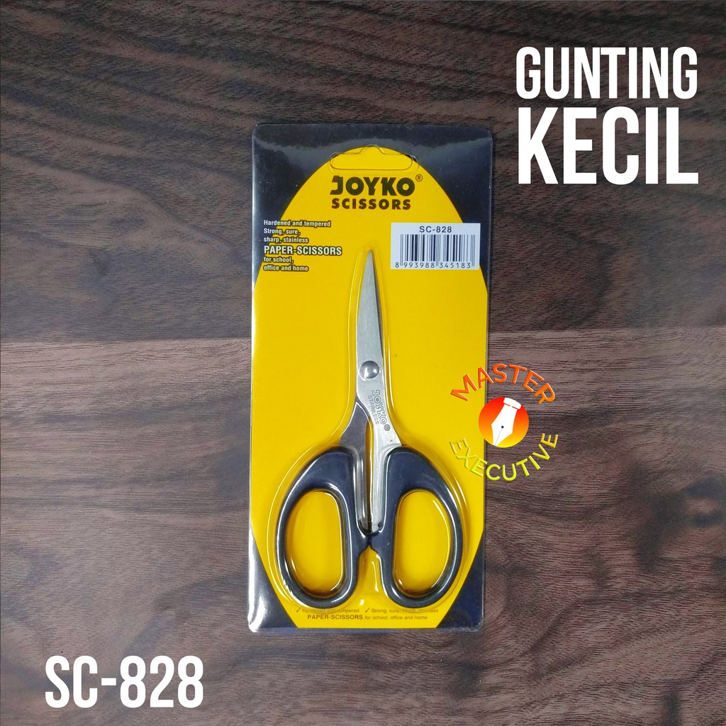 [Buah] Joyko Gunting Kertas Kecil SC-828 / Paper Scissor Stainless