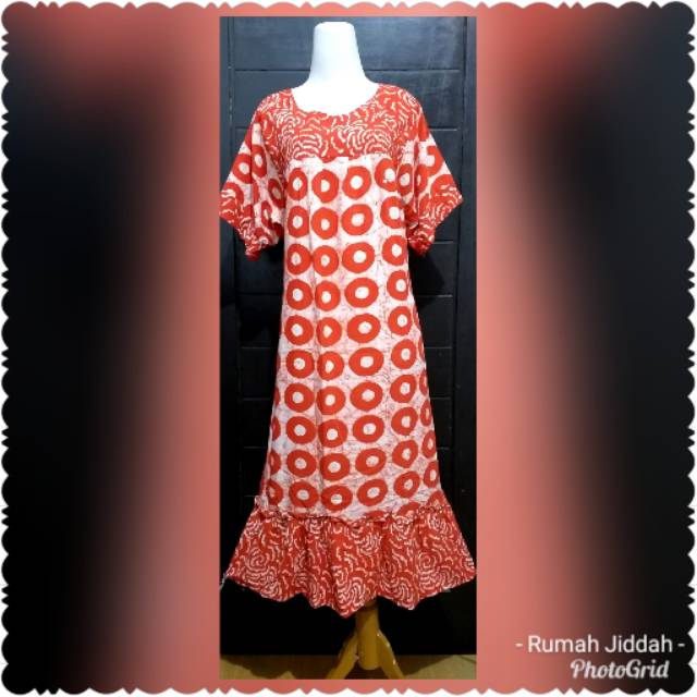 Daster Midi Putri Diana / Daster Batik Pekalongan / Daster Putri Diana