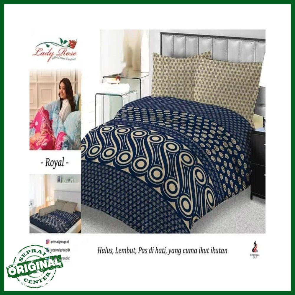 SEPREI LADY ROSE / SPREI LADY ROSE ROYAL QUEEN 160 No.2 SEPRAI LUXURY KLASIK MEWAH ELEGAN