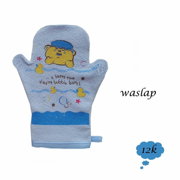 Promo !! KIDDY Waslap Bayi Kiddy Baby Sablon-WASLAP KIDDY 3777