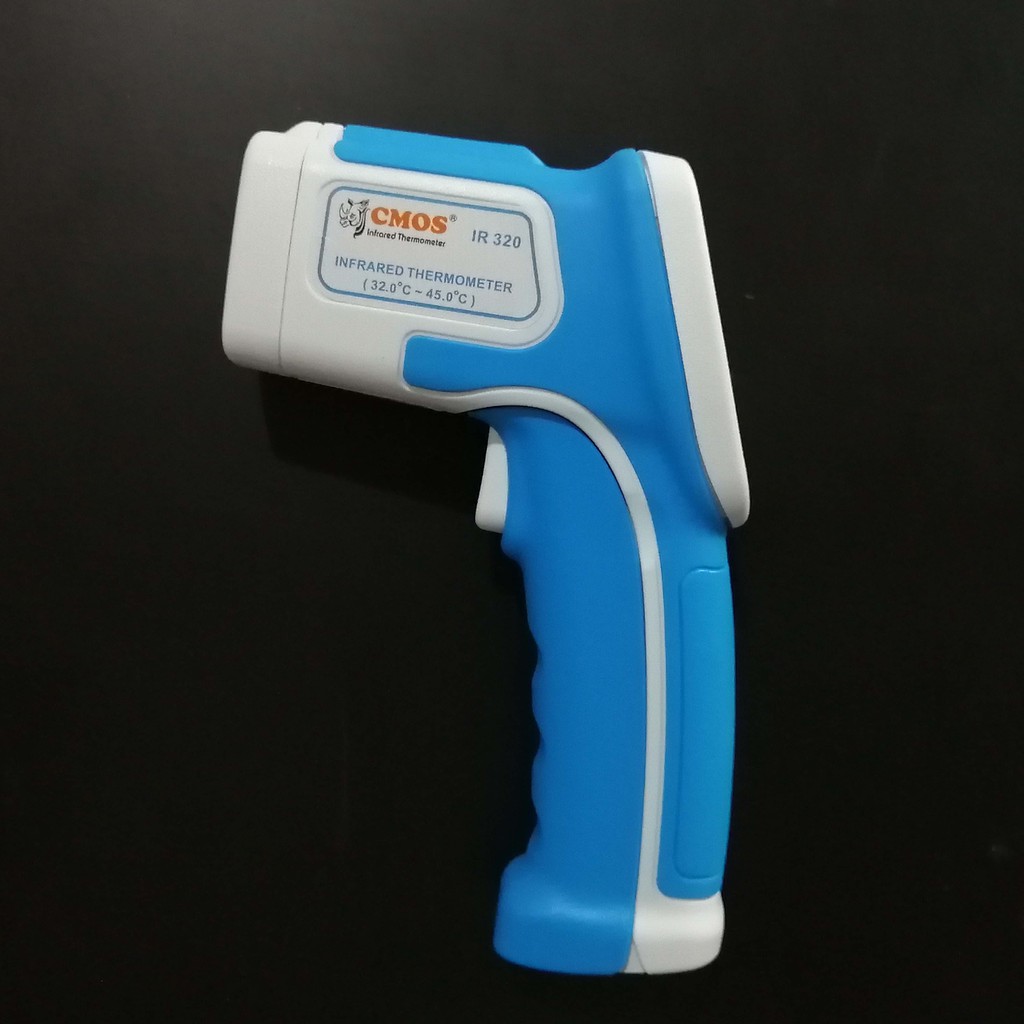 Thermometer Gun Non Contact Infrared Pengukur Suhu Tembak 3 Color Backlight Ready Stock