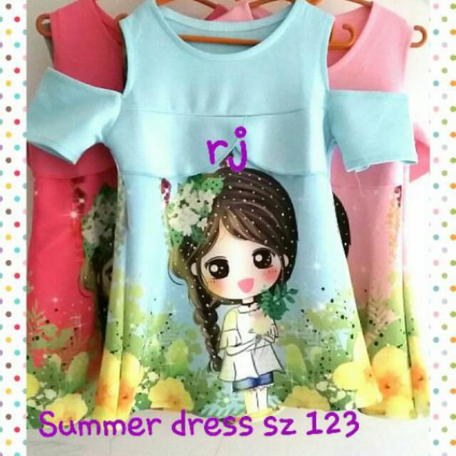 Dress Cantik scuba korea