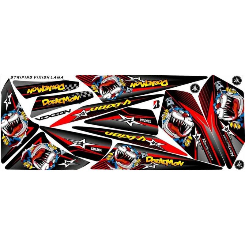 striping motor Vixion lama/old stiker variasi Yamaha Vixion lama