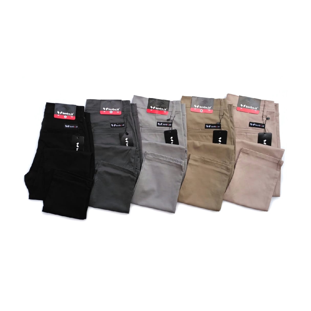 Celana Chino Pria Original Premium Bahan Tebel Adem Nyaman Dipakai