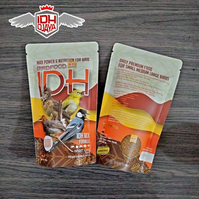 

IDH BIRD FOOD / 200g / Mini Pelet / Pakan Burung Pemakan serangga / pakan semua jenis LARK