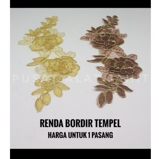 renda tempel bunga