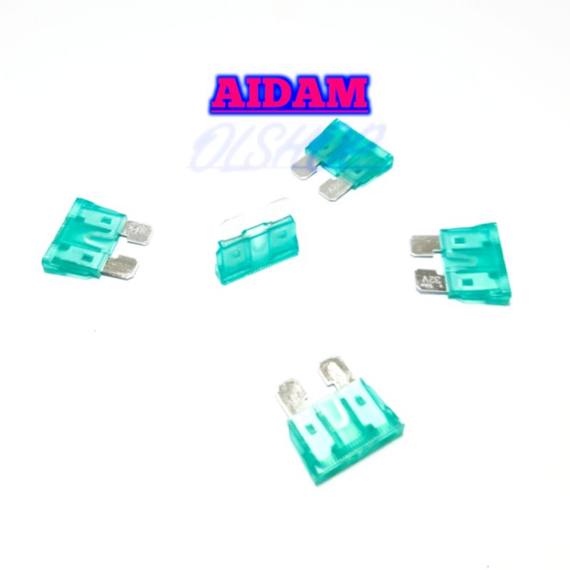 4 PCS SEKRING BESAR 30A MOTOR FUSE MOTOR TANCAP MOTOR HONDA VARIO YAMAHA NMAX SUZUKI KAWASAKI