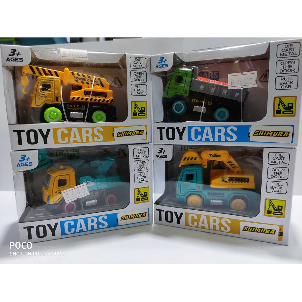 Mainan Anak Mobil Die Cast Truk &amp; Konstruksi Toy Cars Minicar Life Shimura