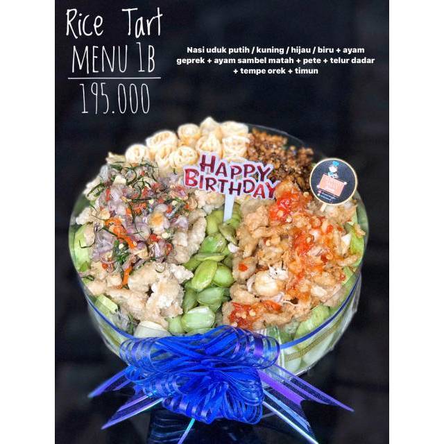 

Rice Tart / Birthday Rice / Nasi Ulang Tahun . BACA DESKRIPSI. TOPER BELUM TERMASUK