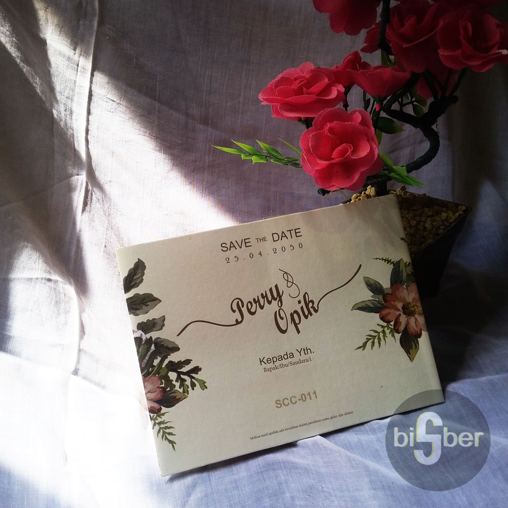 [TERMURAH] SCC-011 UNDANGAN PERNIKAHAN MURAH SIDOARJO