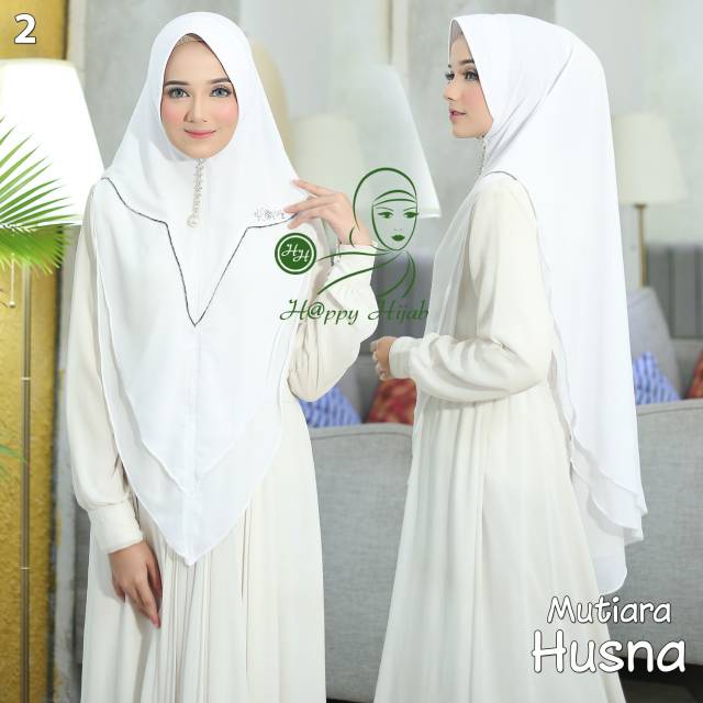 Khimar Mutiara Husna by Happy Hijab
