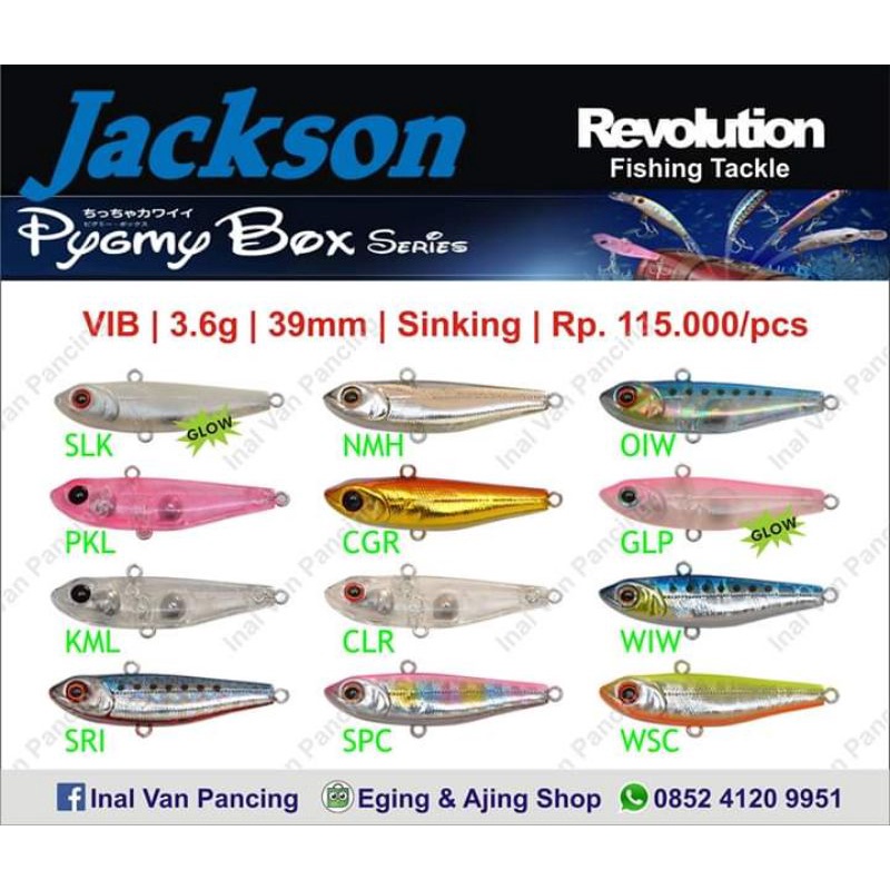 Umpan UL Jackson Pygmy Box Series PY Vib
