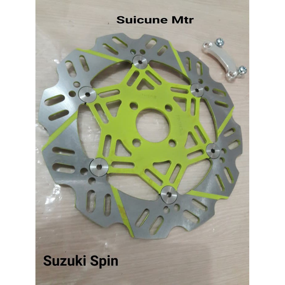 Jual Piringan Cakram Suzuki SPIN FLOATING Sky drive  Breket Cnc lebar 260 Berkualitas
