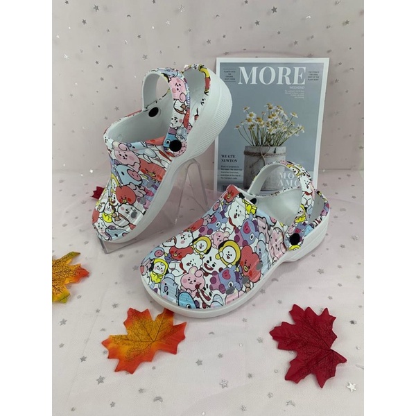 Sandal Baim Kodok Motif BT21