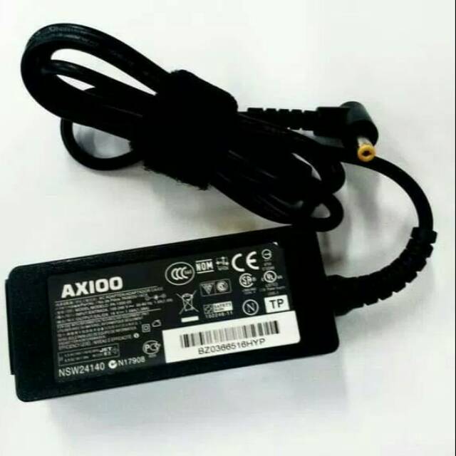 Adaptor Charger Casan Laptop Notebook Axio Pico PJM CIM W217 M1100 M1110 19V 1.58A Original