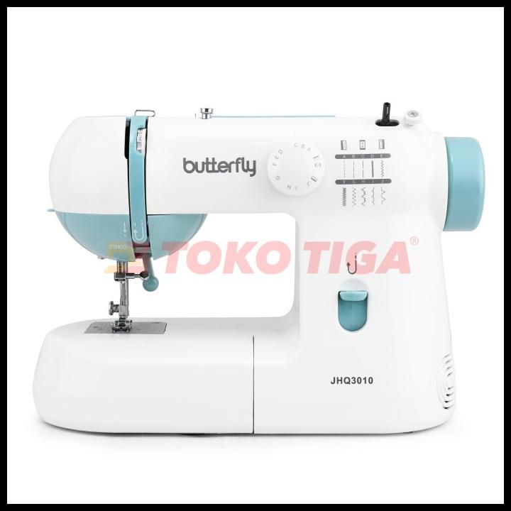 Mesin Jahit Butterfly Jhq-3010 / Jhq3010 (Multifungsi &amp; Portable)