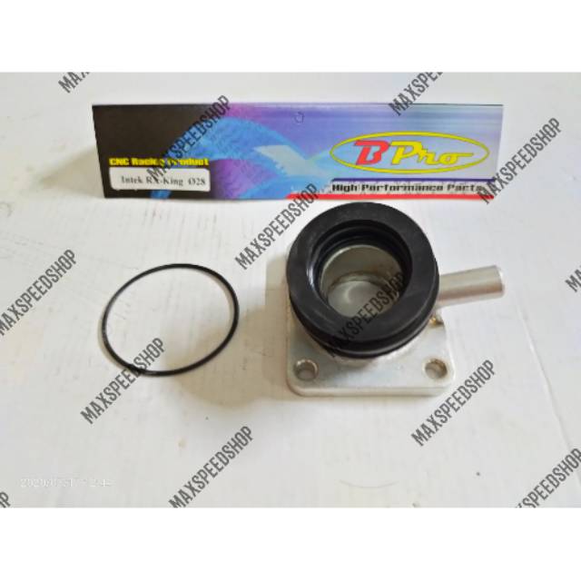TERMURAH INTAKE INTEK MANIPOL MANIFOLD RXKING RX KING 28 34 38 SILVER ORIGINAL BPRO