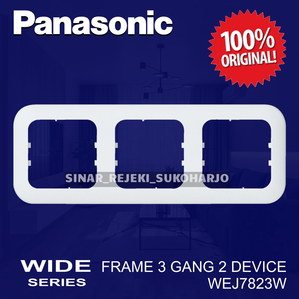 Panasonic Saklar Engkel Isi 3 Inbow / Tanam