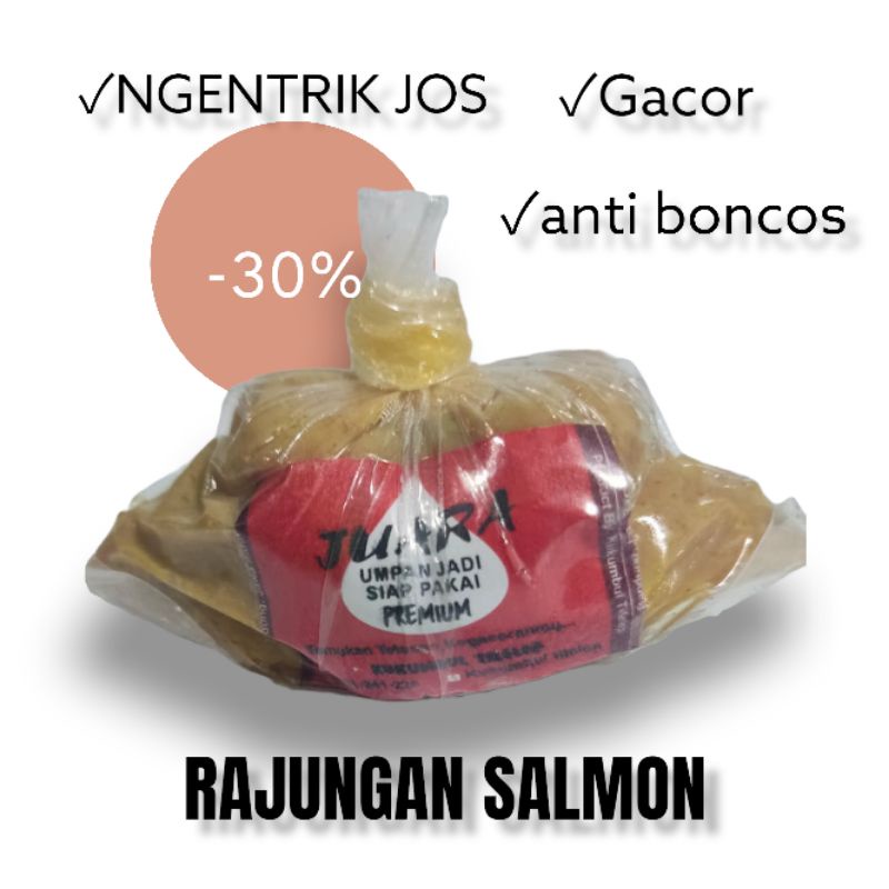 umpan ikan mas siap pakai umpan juara kualitas super