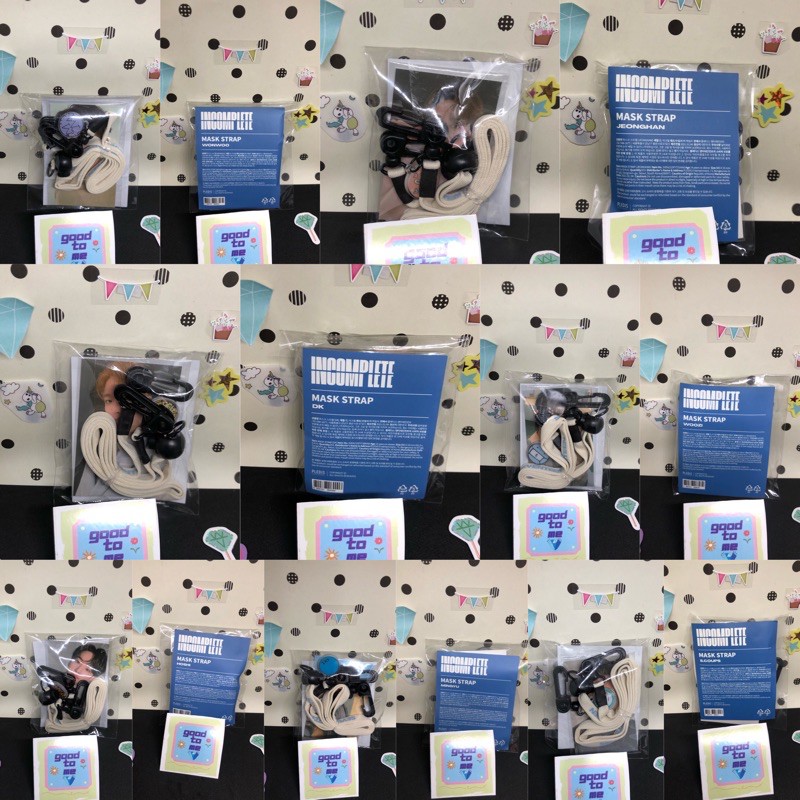 Official Merchandise Seventeen concert 2021 Incomplete - SEALED Mask Strap