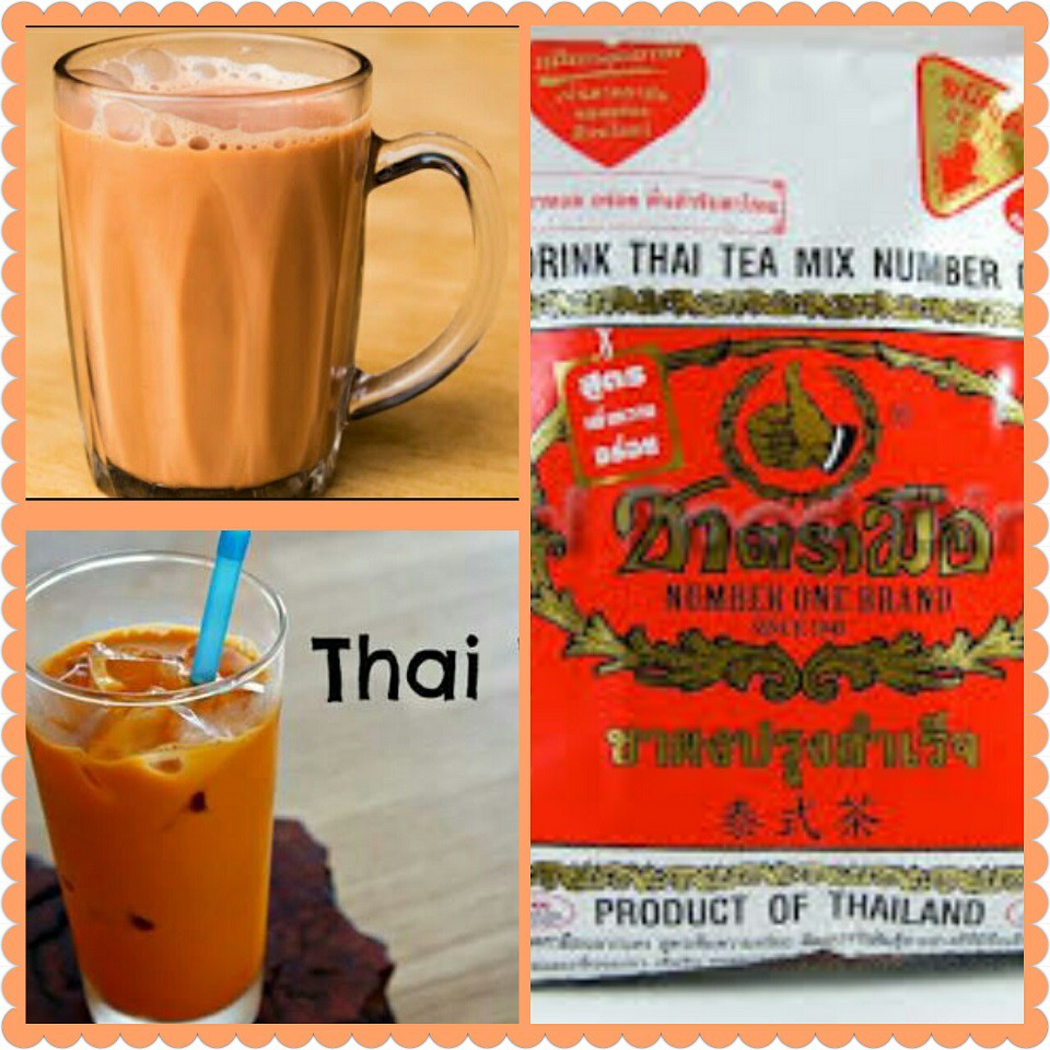 

Thaitea Thai tea number one Brand Cha TraMue Brand Teh Thailand 400g